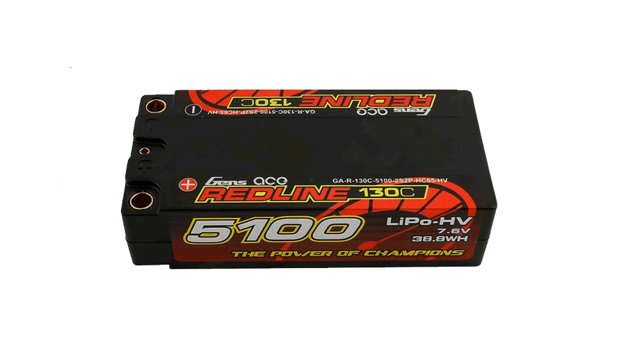 7.6V 5100mAh RC模型賽車電池 放電130C
