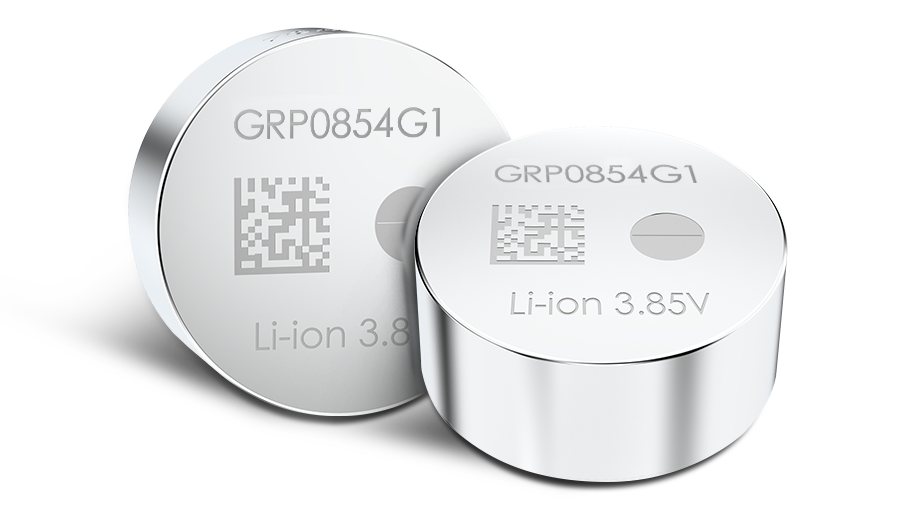 GRP0854G1 3.85V鋰離子紐扣電池