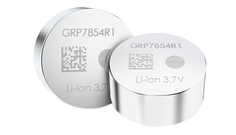 GRP7854R1 3.7V鋰離子紐扣電池